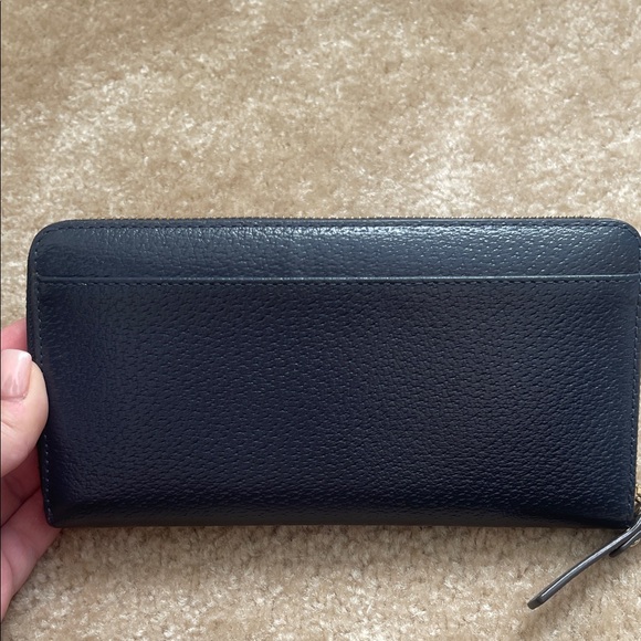 Kate Spade Midnight Blue Zip Wallet - Picture 3 of 4